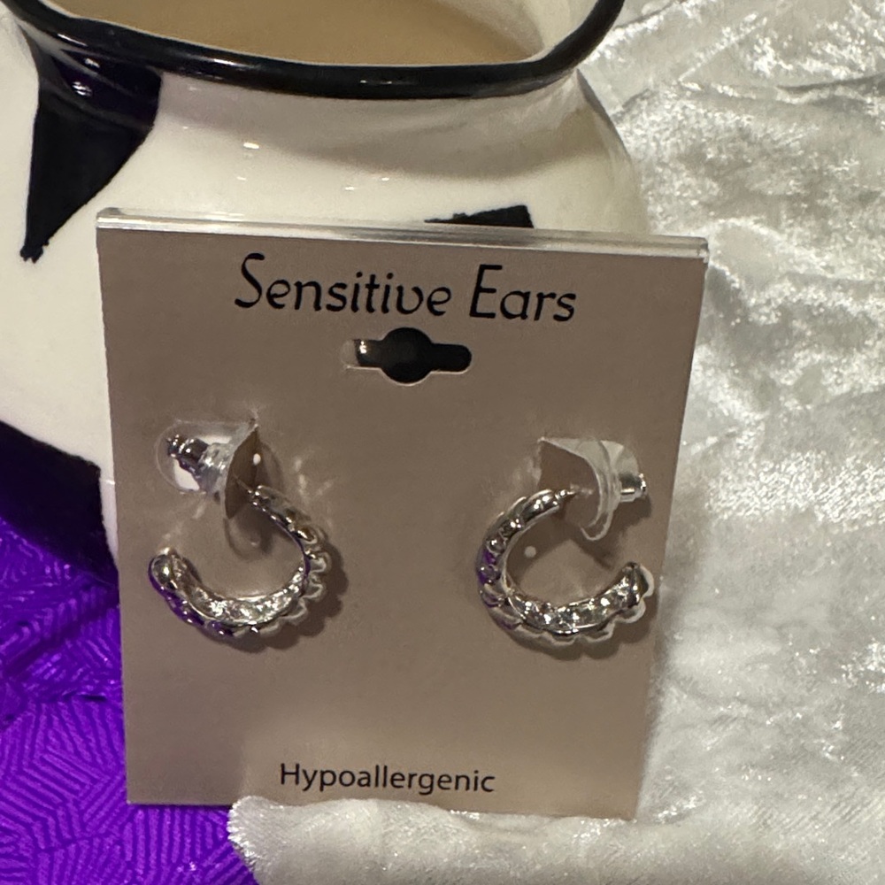 🌸Final price🌸 Silver Hypoallergenic Earrings for Sensitive Ears